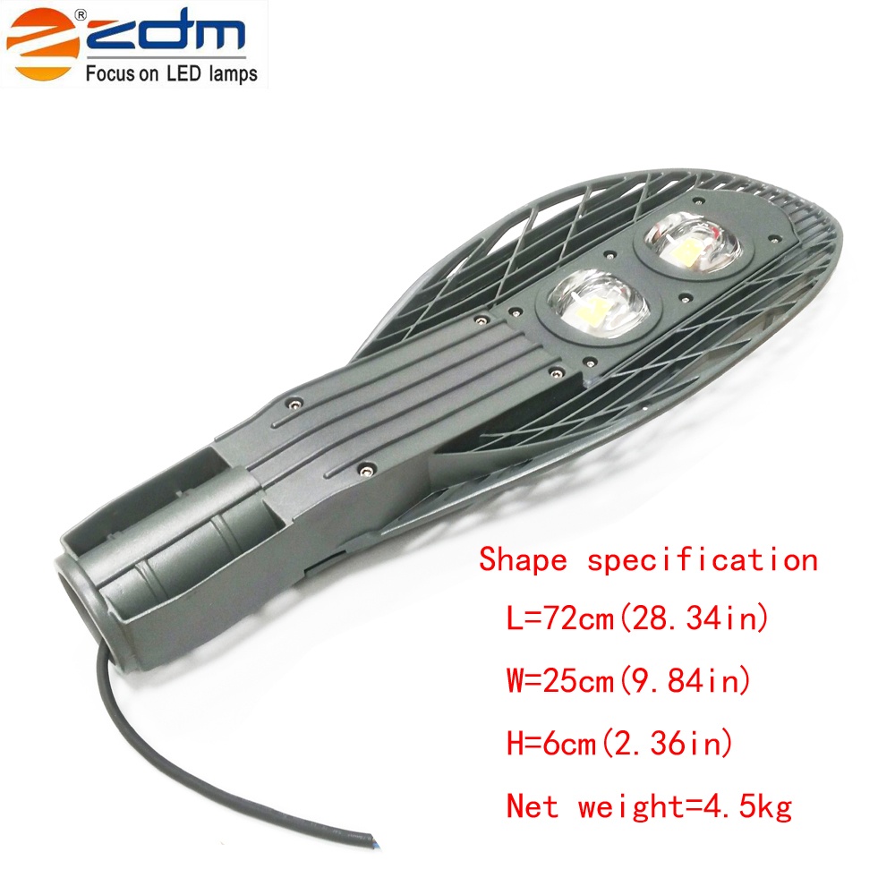 ZDM 100W LED Street Lights Road Lamp Waterproof IP65 
