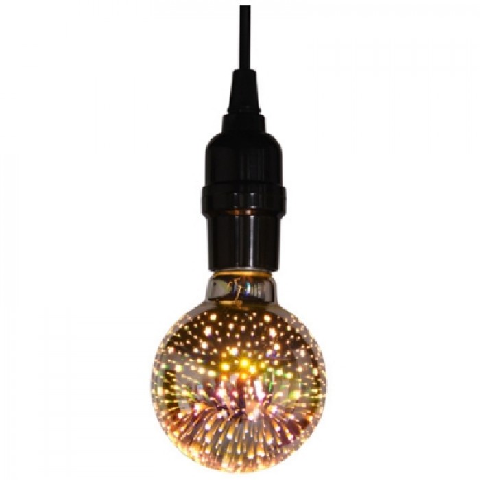 G80 Colorful 3D Glass Firework LED Bulb Christmas ...