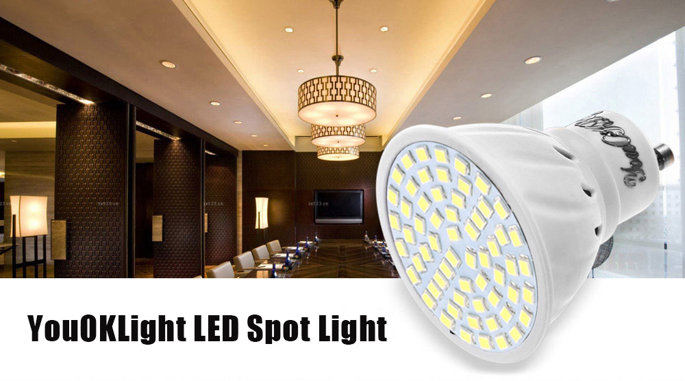YouOKLight GU10 350LM LED 60 x SMD2835 Spot Bulb